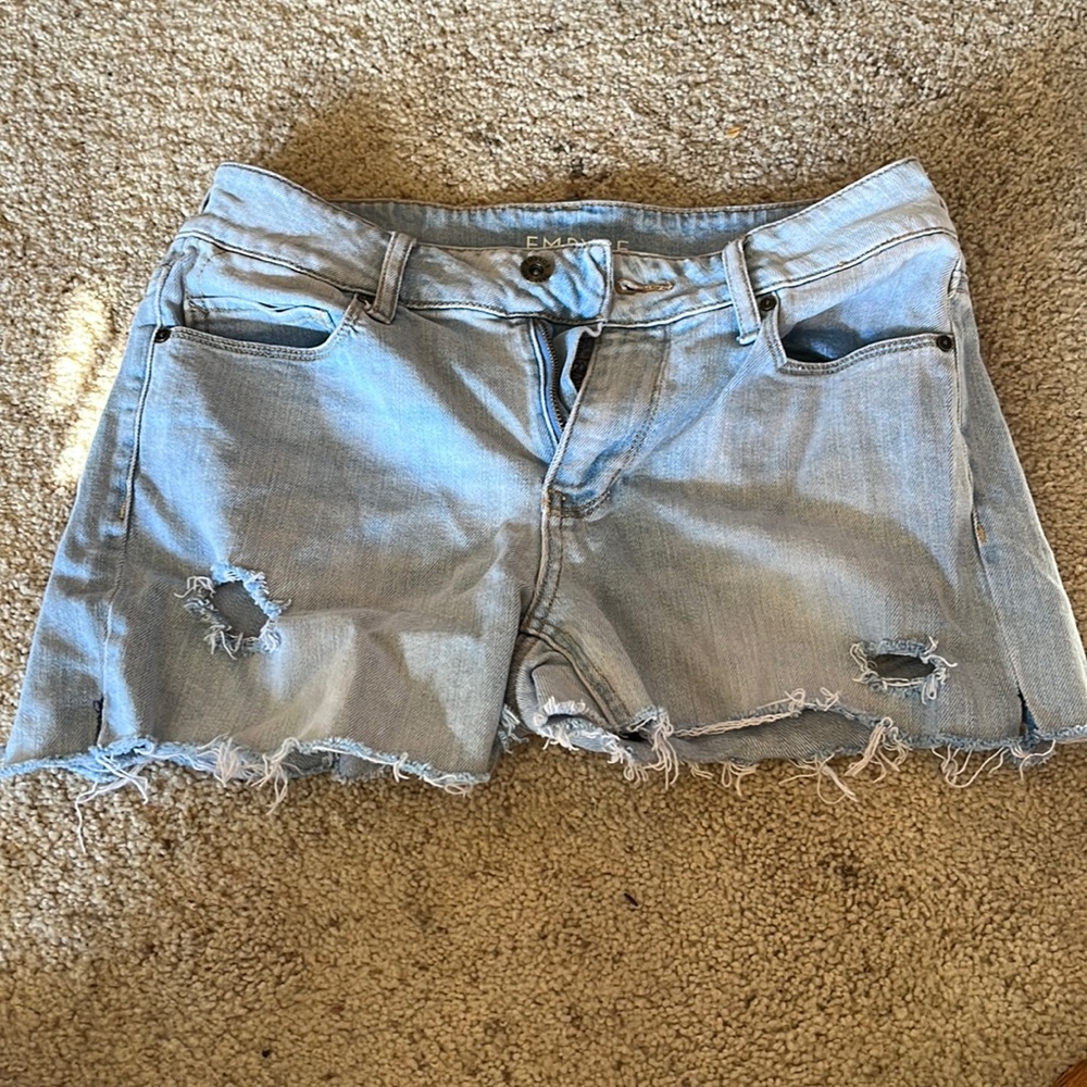 Empyre Jean shorts light wash